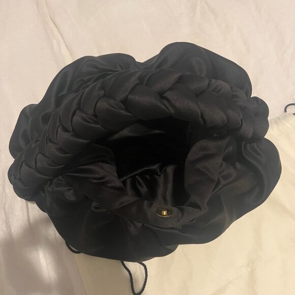 Olivia Wolfe London Custom Silk Purse in Black - Picture 5 of 6